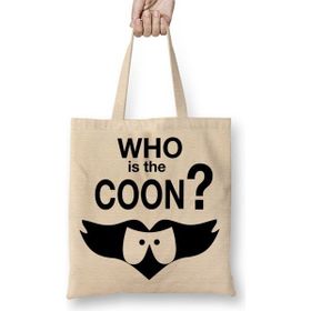 Baskı Dükkanı Who Is The Coon Bez Kadın Günlük Çanta