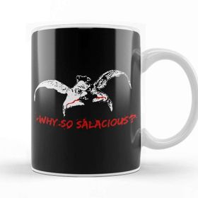 Baskı Dükkanı Why So Salacious Porselen Beyaz Kupa Bardak