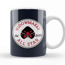 Baskı Dükkanı Widowmaker Overwatch All Star Converse Kupa Bardak