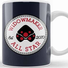 Baskı Dükkanı Widowmaker Overwatch All Star Converse Kupa Bardak