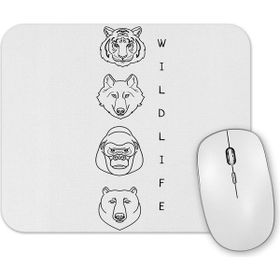 Baskı Dükkanı Wild Life Mouse Pad