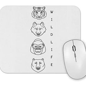 Baskı Dükkanı Wild Life Mouse Pad