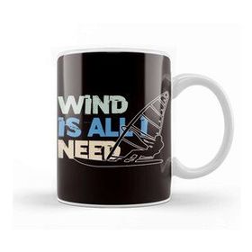 Baskı Dükkanı Wind Windsurfing Ocean Wave Windsurfer Sailboarding Windsurf Kupa Bardak