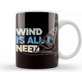Baskı Dükkanı Wind Windsurfing Ocean Wave Windsurfer Sailboarding Windsurf Kupa Bardak