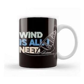 Baskı Dükkanı Wind Windsurfing Ocean Wave Windsurfer Sailboarding Windsurf Kupa Bardak