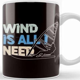 Baskı Dükkanı Wind Windsurfing Ocean Wave Windsurfer Sailboarding Windsurf Kupa Bardak