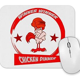 Baskı Dükkanı Winner Chicken Dinner Pubg Mouse Pad