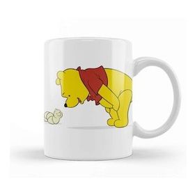 Baskı Dükkanı Winnie Pooh Pooh 2 Beyaz Porselen Kupa Bardak