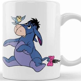 Baskı Dükkanı Winnie The Pooh 01 Beyaz Porselen Kupa Bardak