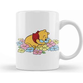 Baskı Dükkanı Winnie The Pooh 02 Beyaz Porselen Kupa Bardak