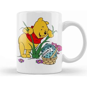 Baskı Dükkanı Winnie The Pooh 03 Beyaz Porselen Kupa Bardak