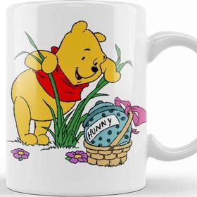 Baskı Dükkanı Winnie The Pooh 03 Beyaz Porselen Kupa Bardak