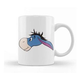 Baskı Dükkanı Winnie The Pooh Eeyore 015 Beyaz Porselen Kupa Bardak
