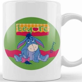 Baskı Dükkanı Winnie The Pooh Eeyore 03 Beyaz Porselen Kupa Bardak