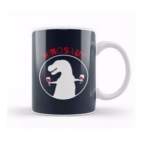 Baskı Dükkanı Winosaur Beyaz Porselen Kupa Bardak