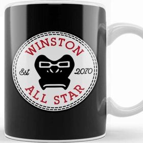 Baskı Dükkanı Winston Overwatch All Star Converse Beyaz Porselen Kupa Bardak