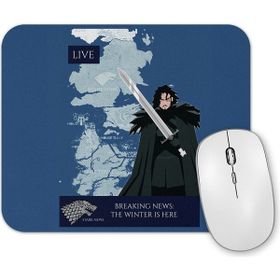 Baskı Dükkanı Winter is Here Mouse Pad