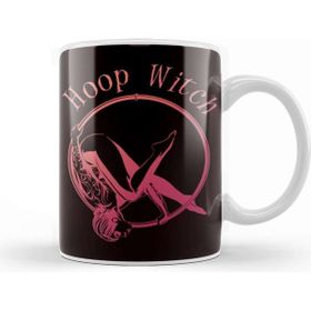 Baskı Dükkanı Witch Fitness Sports Training Hoopinger Beyaz Porselen Kupa Bardak
