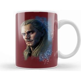 Baskı Dükkanı Witcher Geralt 01 Beyaz Porselen Kupa Bardak