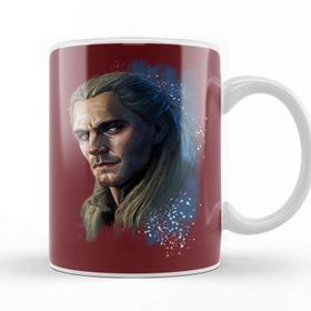 Baskı Dükkanı Witcher Geralt 01 Beyaz Porselen Kupa Bardak