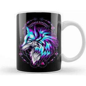 Baskı Dükkanı Wolf Lover Beyaz Porselen Kupa Bardak