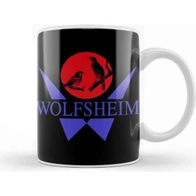 Baskı Dükkanı Wolfsheim Beyaz Porselen Kupa Bardak