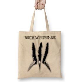 Baskı Dükkanı Wolverine Bez Çanta
