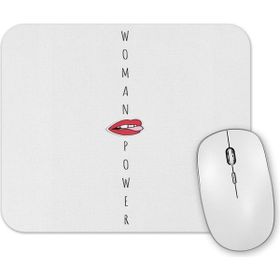 Baskı Dükkanı Woman Pwr Mouse Pad