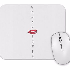 Baskı Dükkanı Woman Pwr Mouse Pad