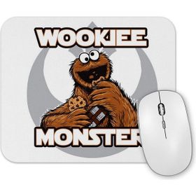 Baskı Dükkanı Wookiee Monster Kurabiye Canavarı Mouse Pad