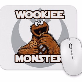 Baskı Dükkanı Wookiee Monster Kurabiye Canavarı Mouse Pad