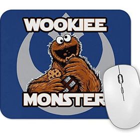 Baskı Dükkanı Wookiee Monster Kurabiye Canavarı Mouse Pad