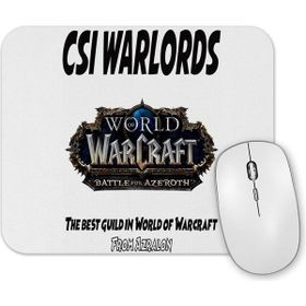 Baskı Dükkanı World of Warcraft Csi Warlords Mouse Pad