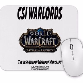Baskı Dükkanı World of Warcraft Csi Warlords Mouse Pad