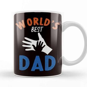 Baskı Dükkanı Worlds Best Brother Uncle Father Mother Niece Nephew Family Beyaz Porselen Kupa Bardak