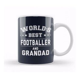 Baskı Dükkanı World's Best Footballer And Grandad Kupa
