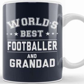 Baskı Dükkanı World's Best Footballer And Grandad Kupa