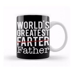 Baskı Dükkanı Worlds Greatest Farter 01 Beyaz Porselen Kupa Bardak