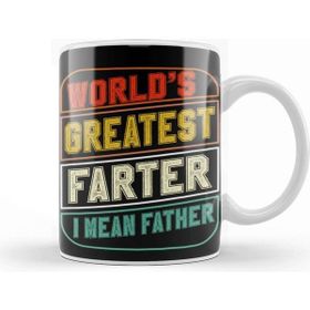 Baskı Dükkanı Worlds Greatest Farter 03 Beyaz Porselen Kupa Bardak