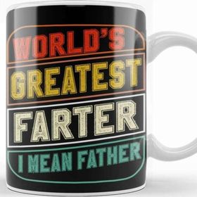 Baskı Dükkanı Worlds Greatest Farter 03 Beyaz Porselen Kupa Bardak