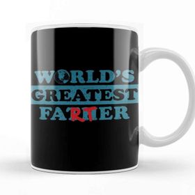 Baskı Dükkanı Worlds Greatest Farter 04 Beyaz Porselen Kupa Bardak