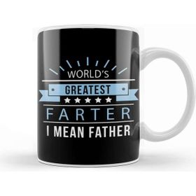 Baskı Dükkanı Worlds Greatest Farter Beyaz Porselen Kupa Bardak