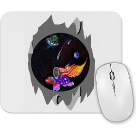 Baskı Dükkanı Worm Hole Mouse Pad