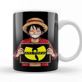 Baskı Dükkanı Wutang One Piece Beyaz Porselen Kupa Bardak