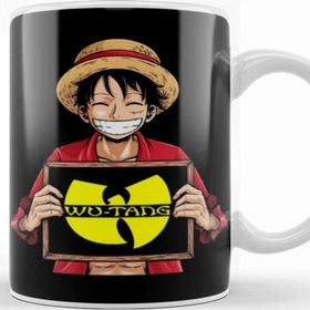Baskı Dükkanı Wutang One Piece Beyaz Porselen Kupa Bardak