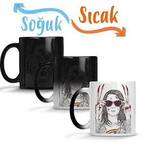 Baskı Dükkanı x 23 Sihirli Porselen Kupa
