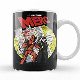 Baskı Dükkanı X Men the Uncanny Merc Porselen Kupa