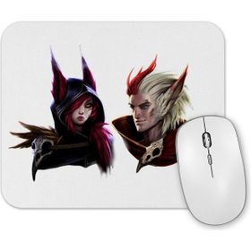 Baskı Dükkanı Xayah ve Rakan Mouse Pad