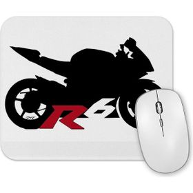 Baskı Dükkanı Yamaha R6 Silhouette Mouse Pad