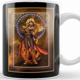 Baskı Dükkanı Yang Xiao Long - Rwby Beyaz Porselen Kupa Bardak